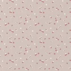 Algodón estampado NOZBI SKIN /MARSALA